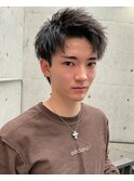 ショートアップバングウルフ