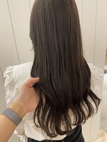 アドラーブル 万代店 (adorable)&nbsp;【韓国風】ダークアッシュうる艶カラー　モテ髪　10代20代