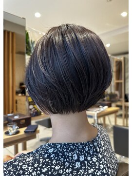 キャリ(CALI) まとまりショートボブ≪CALI・田町・三田・美容室・平林≫