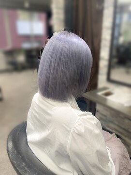 オズ 梅田店(OZ) ペールラベンダー/ハイトーン/髪質改善/ツヤ髪