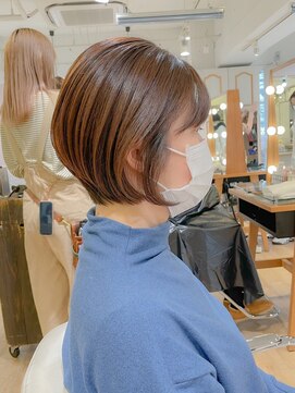 ネオリーブ チロル 横浜西口店(Neolive CiroL.) 大人ショートボブ　艶髪　まとまりヘア