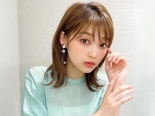 【第1印象が決まる前髪の長さ】小顔カットはここで決まる！