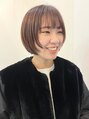 エフ ヘアーアンドリラクゼーション(F. hair & relaxation) 顔周りマッシュのショートボブで、トレンドhair!