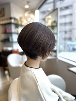 シュヴー 築地(CHEVEUX)&nbsp;好印象！丸みショート