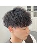 メンズカット＋ツイストスパイラルOR波巻きパーマ￥15950→￥11000