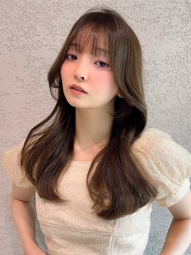 ロンド アンブル 四条烏丸(Lond ambre) 【五島巨幹】レイヤーカット/オリーブベージュ/髪質改善