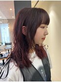 【天神今泉】ワインレッド
