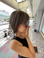 オリビアヘアー(OLIVIA HAIR) サマーハイライト×レイヤーボブ