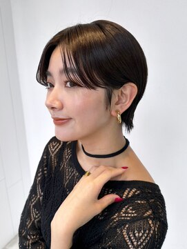 アルバム 池袋(ALBUM) 透明感カラー黒髪秋色小顔オリーブカラー_ba472483