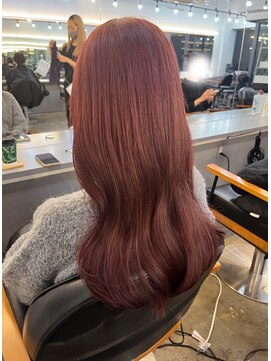 ジュール 池袋(Joule) ブリーチなしダブルカラー×ピンクブラウン