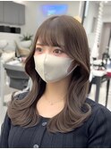 韓国ヘア/韓国スタイル/縮毛矯正/髪質改善/レイヤーカット