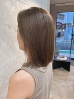 ドゥマン(Demain) 美髪柔らか小顔ストレートシルキーベージュ