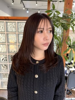 アイダブリューティー ヘア デザイン(IWT hair design)の写真/経験豊富なスタイリスト在籍☆いつでもサロン帰りの美しさが続くので、毎日のスタイリングも楽しくなる♪