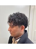 ツイストスパイラルパーマ スパイラル強め【メンズパーマ】