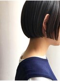 nakasone後ろ下がりボブ