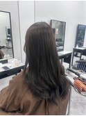 ツヤ暗髪・ダークグレー