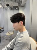 韓国メンズヘア/ダウンパーマ/マッシュ/パーマ