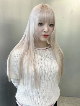 ペレ アネックス 大阪梅田茶屋町店(PELE ANNEX) くびれヘア/アプリコットオレンジ/夏のヘアアレンジ/梅田