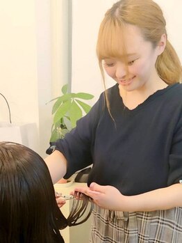 ケアル(Carel)の写真/丁寧な施術で安心感◎女性ならではの気配り&気遣いで髪のお悩みも気軽に相談できるのが嬉しい♪