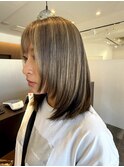 【ハイライト】艶感ミディ【【小倉北区神岳/メディアドーム】】