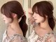 レクラ 渋谷(Leclat)の写真/レイヤーカット、おくれ毛、前髪など1ミリ単位でカット*伸びてもキレイが続く☆韓国Styleが叶う♪
