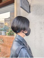 ヘアデザイン エソラ(hair design esora)&nbsp;ショートスタイルのインナーカラー
