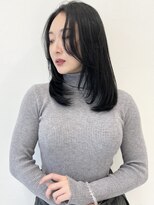 ココ 本八幡(KOKO)&nbsp;黒髪小顔クラゲヘアーオリーブグレーココアベージュ
