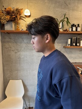 テーラー(Tailor) メンズセンターパート