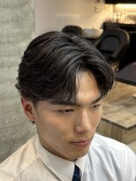 リット(lit.) MEN’S HAIR/波巻ツイストスパイラル/フェザーパーマ/守谷
