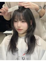 アクアオモテサンドウ(ACQUA omotesando)&nbsp;bロングレイヤーハッシュカットシャギーレイヤーカット