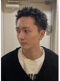 短髪ツイストパーマ