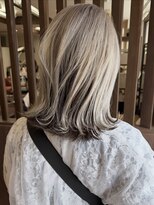 ダアッカ(da acca)&nbsp;アンブレラカラーシルバーブラック