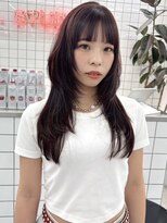 ジルスタジオ(JILL STUDIO)&nbsp;JILL STUDIOハイトーンロング/レイヤーカット/ハッシュカット/栄