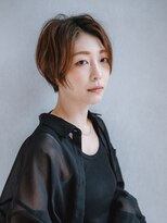 ショート ヘアー デザイン(short hair design) 大人かっこいいハンサムショート