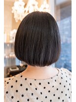 クレオメ 田町店(Cleome) デジタルパーマ前髪サイドバングロング薄めバングフェミニン美髪