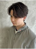 フェザーパーマ/ニュアンスパーマ/メンズ/韓国風