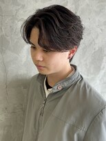 ウシワカマルイースト(ushiwakamaru East) フェザーパーマ/ニュアンスパーマ/メンズ/韓国風