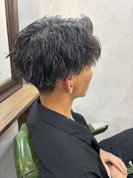 オールマンバーバーショップ 流山おおたかの森(Allman Barbershop) ニュアンスパーマ/ニュアンスウルフ/スペインカール/流山/柏