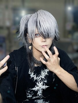 アイビー 新宿(IVY) 編み込みストレートヘア