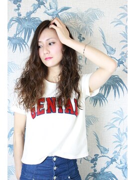 マルルヘアーデザイン(Maururu) カット×ウェーブ系デジタルパーマスタイル