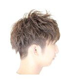 【BRUCKE大和】メンズニュアンスショートヘア