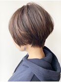 【morio】2019秋冬人気大人かわいいマニッシュショートボブ