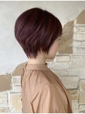 クセをいかした大人ショートボブ