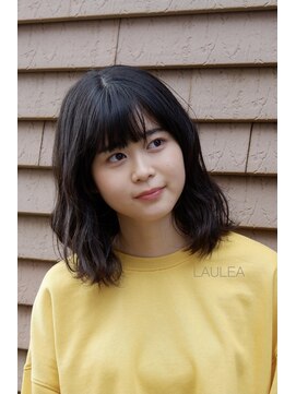ラウレア(LAULEA) ムースを揉み込むだけ!巻き髪風波巻きパーマ