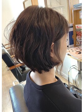 エーケーエー(hair life a.k.a) ショートボブパーマ