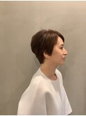 【大人女性に人気】上品ショートカット