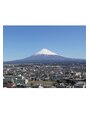 美容室クローバー 新小岩店(clover) 地元から見える大きな富士山が好きです。[新小岩駅]