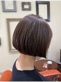 切りっぱなしボブ