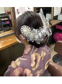 （久留米／西原）和装ヘアアレンジ