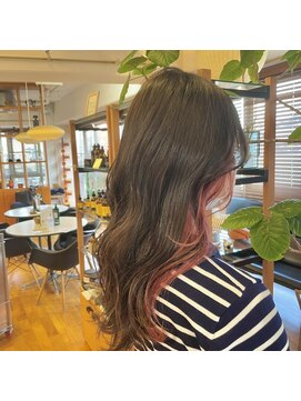 オーガニックマインド 坂戸 鶴ヶ島(organic+mind) 艶感♪髪質改善カラー大人可愛いグレージュ20代30代40代